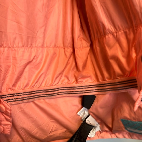 Marmot Kids Vibrant Red and Peach Coral Puffer Jacket - Picture 7 of 9